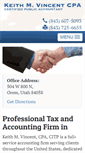 Mobile Screenshot of keithvcpa.com